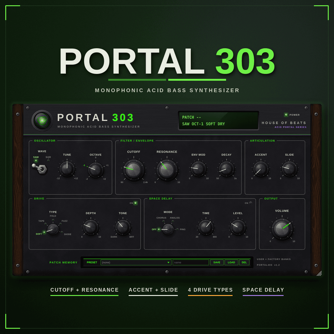 Portal303 acid synth cover
