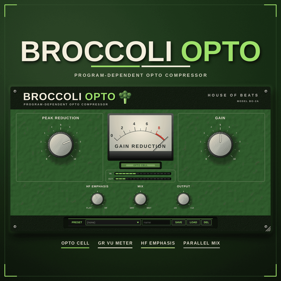 BroccoliOpto cover — opto · florets · slow glue
