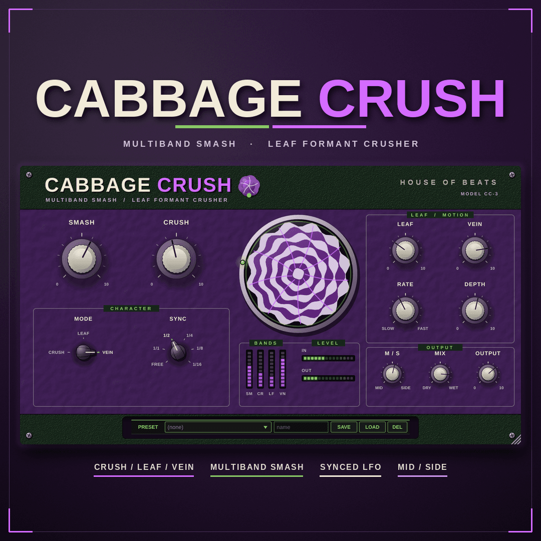 CabbageCrush cover — crush · layer · dense leaf