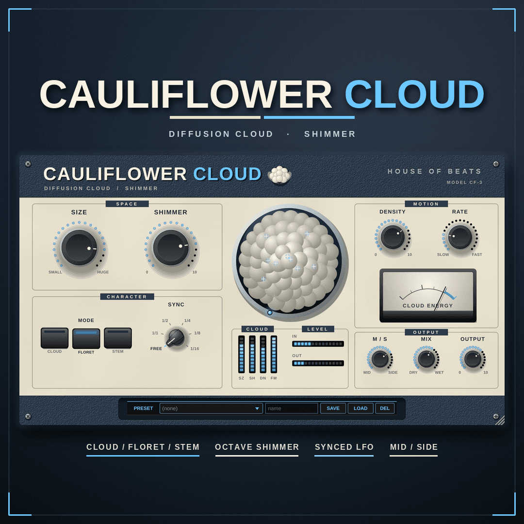 CauliflowerCloud cover — cloud · white · air bloom
