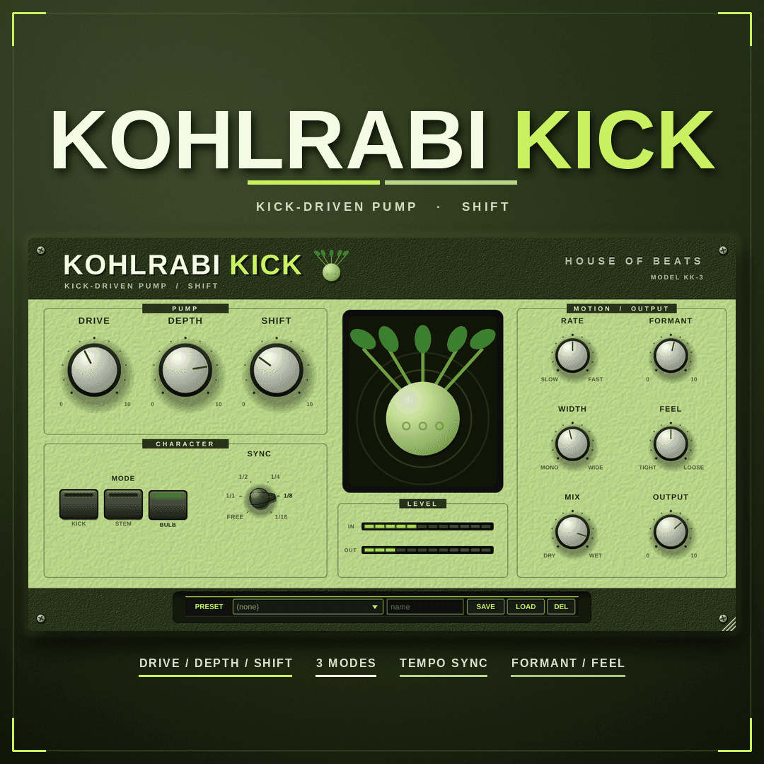 KohlrabiKick cover — kick · bulb · low punch